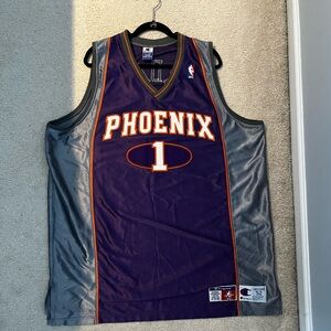 Champion Phoenix Suns Penny Hardaway #1 NBA Jersey XX-Large Size 52 Purple